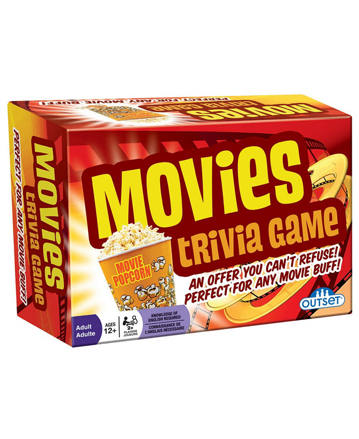 MasterPieces Puzzles Outset Media Movies Trivia Game