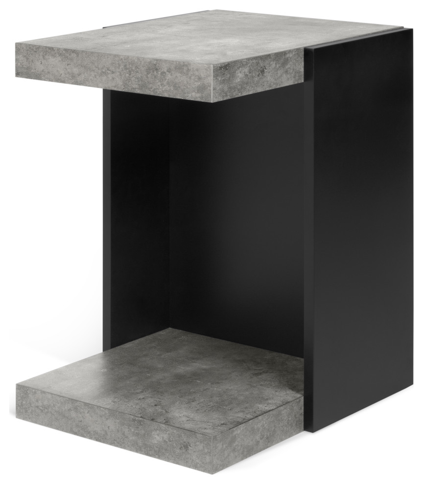 Klaus Side Table   Industrial   Side Tables And End Tables   by TEMAHOME  Houzz