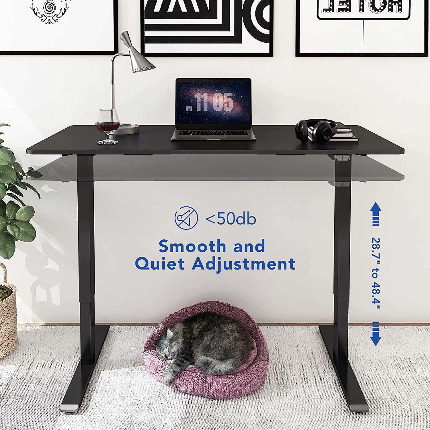 2023 New Electric Lift Computer Desk