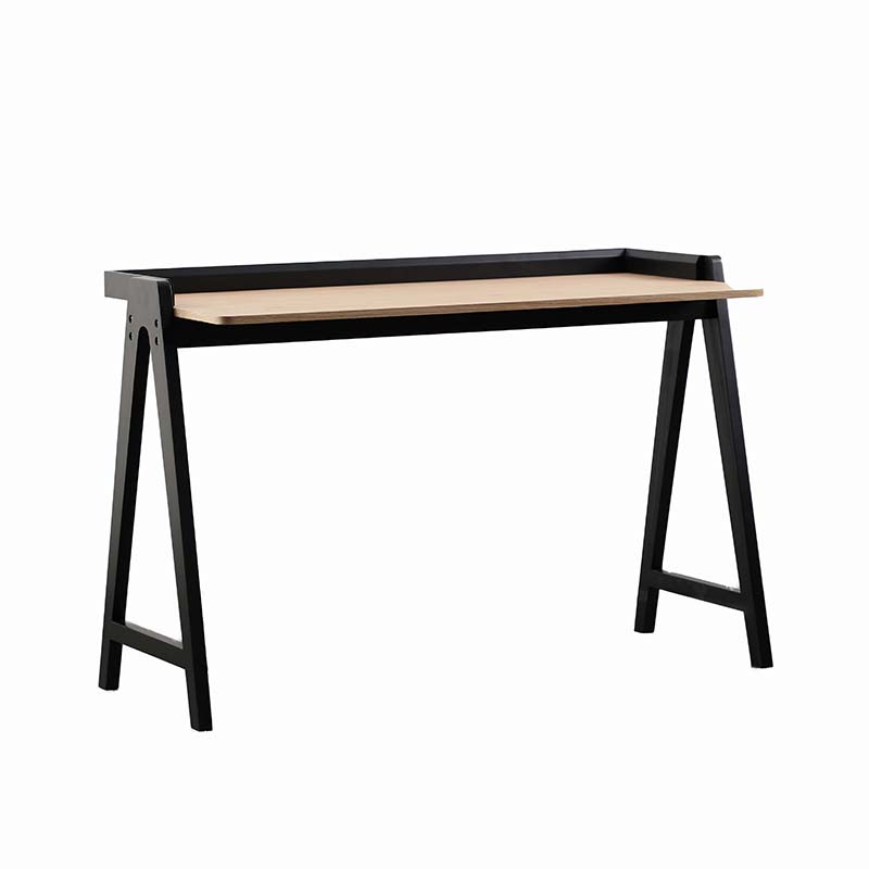 YARA Study Desk 118cm - Black & Natural