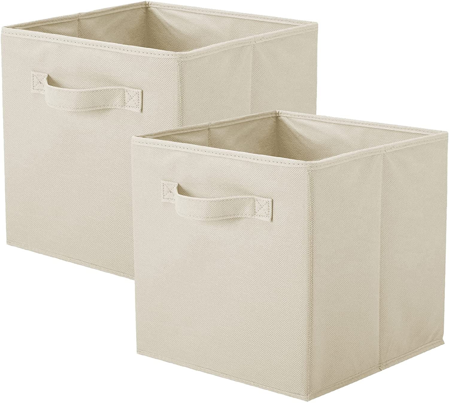 PinkSheep Foldable Fabric Storage Cube Bins, 11