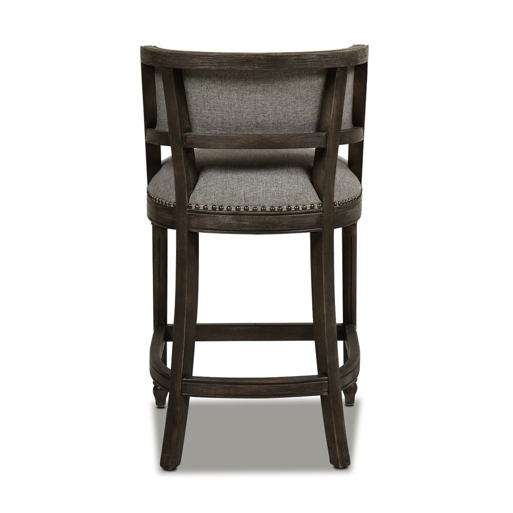 Paris Farmhouse Counter and Bar Stool with Backrest