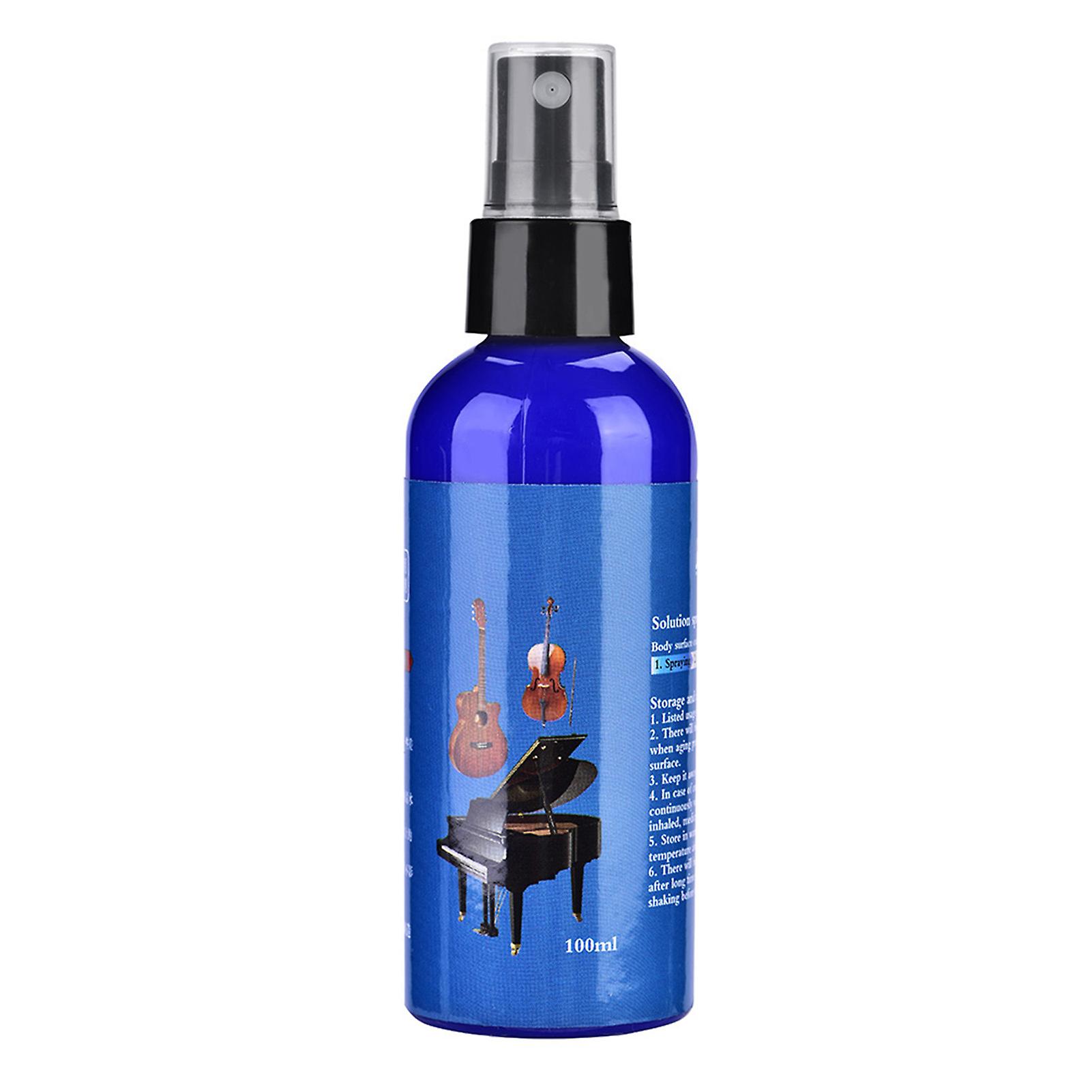 Portable 100ml Liquid Cleaner For Wooden Musical Instrument Violin Piano Guitar