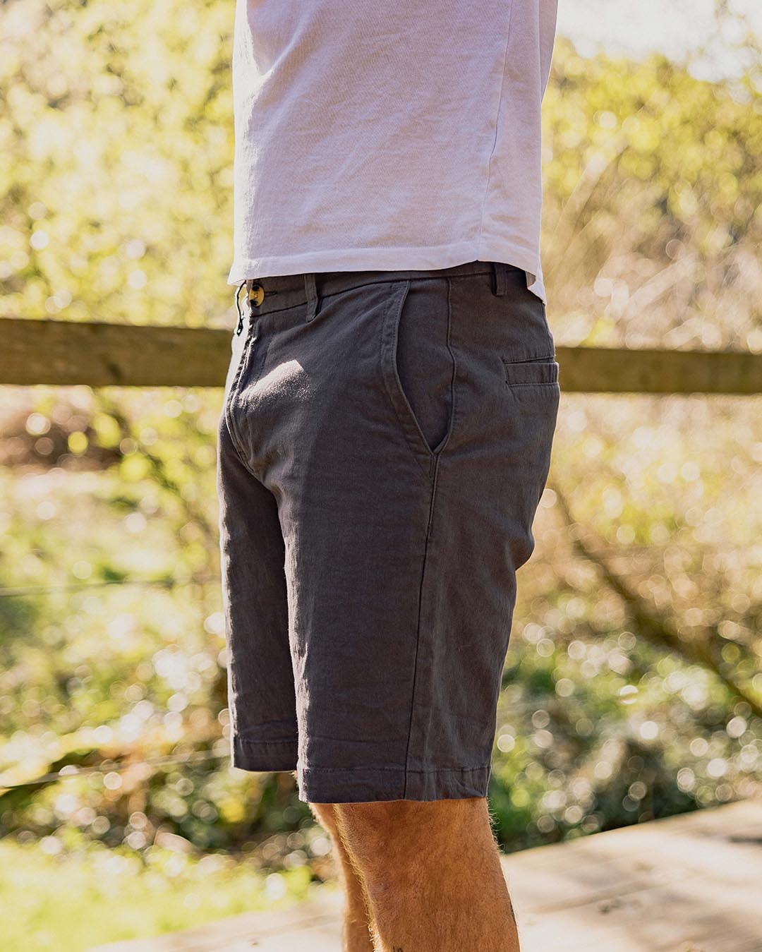 365 Organic Cotton Shorts - Charcoal