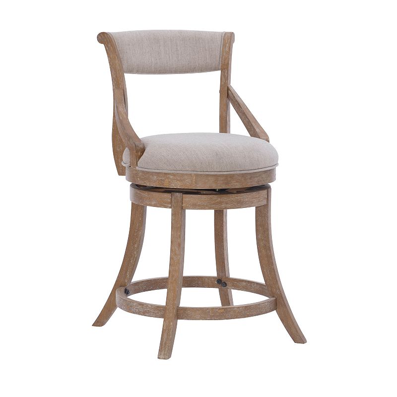 Linon Gilda Big and Tall Counter Stool