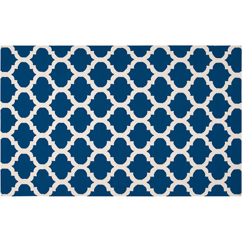 Artisan Weaver Centralia Lattice Reversible Wool Rug