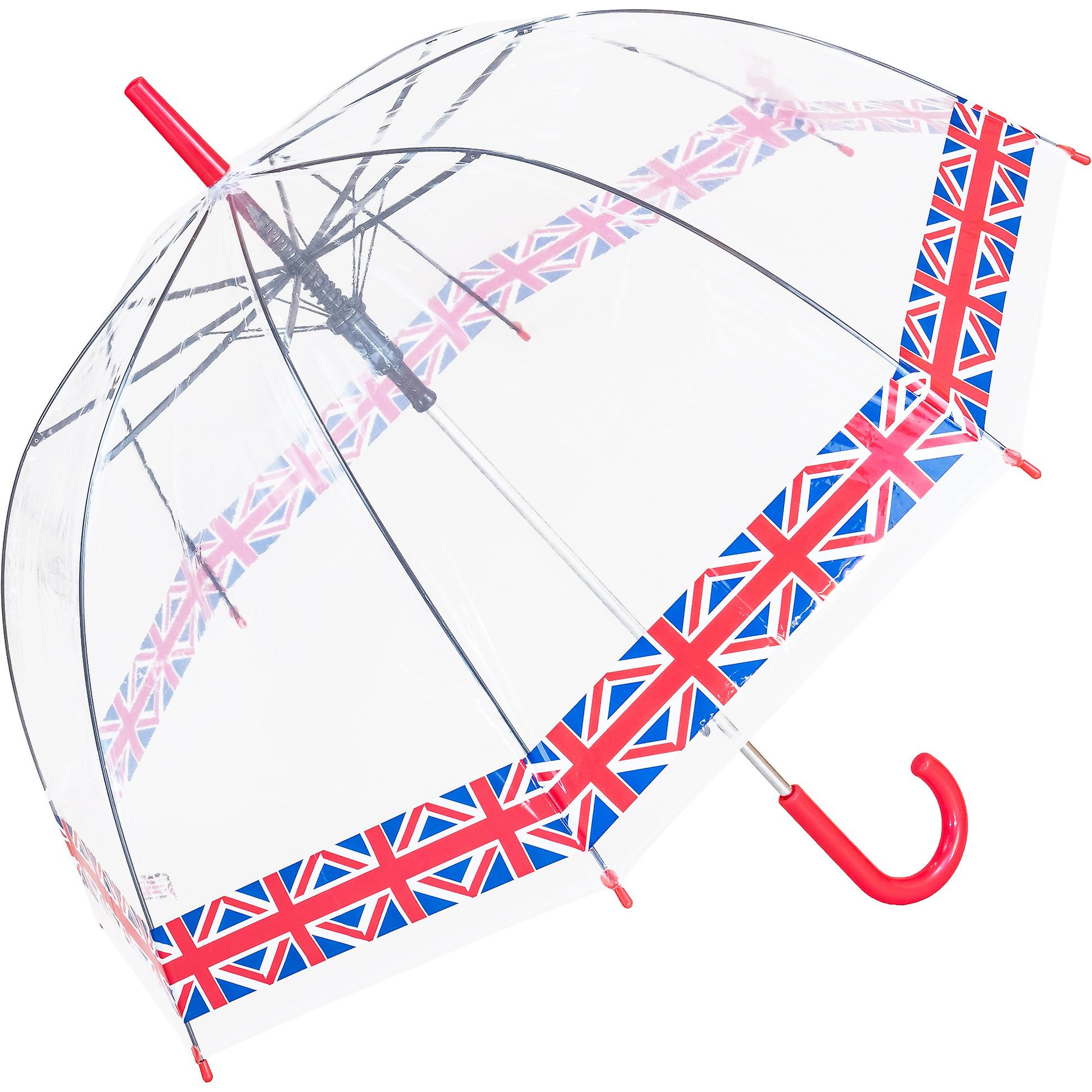 X-Brella Union Jack Trim Dome Umbrella