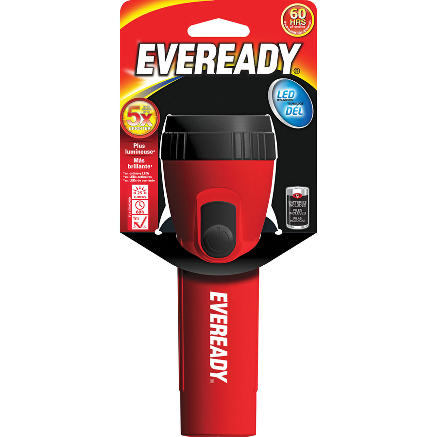 LED Economy Flashlight by Energizer Holdings， Inc EVEL15HSCT