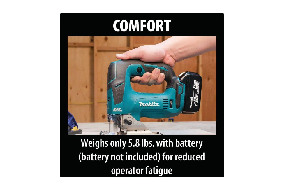 Makita XVJ02Z 18-Volt LXT Lithium-Ion Brushless Cordless Jig Saw (Tool-Only)