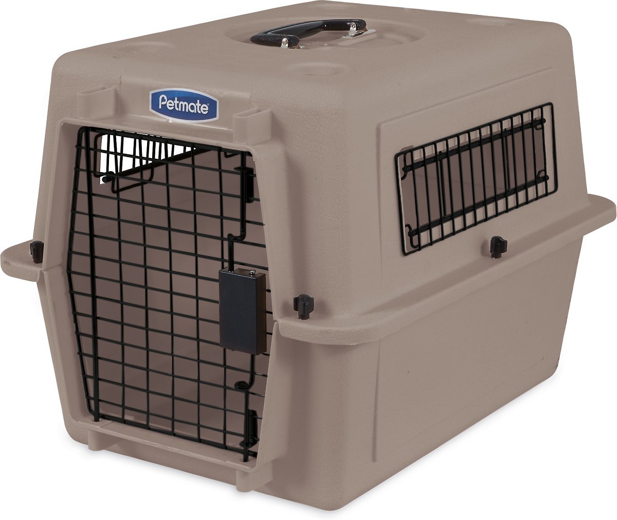 Petmate Ultra Vari Dog and Cat Kennel， Bleached Linen， Small