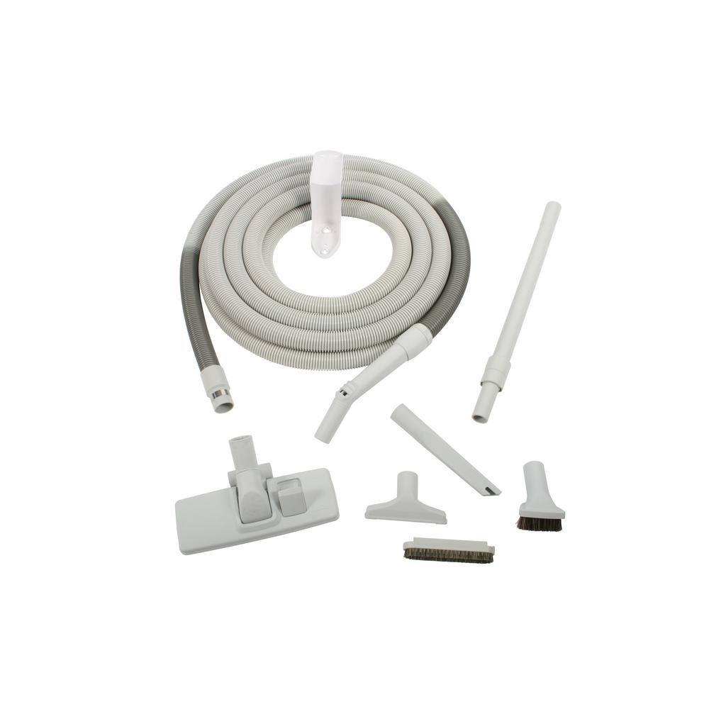 Cen-Tec Gray Attachment Kit with 35 ft. Hose for Central Vacuums 93367