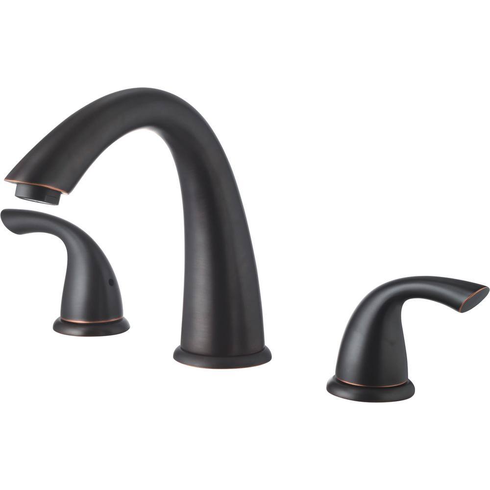 CMI inc Grand 2-Handle Deck Mount Roman Tub Faucet in Oil Rubbed Bronze Finish 211-6604