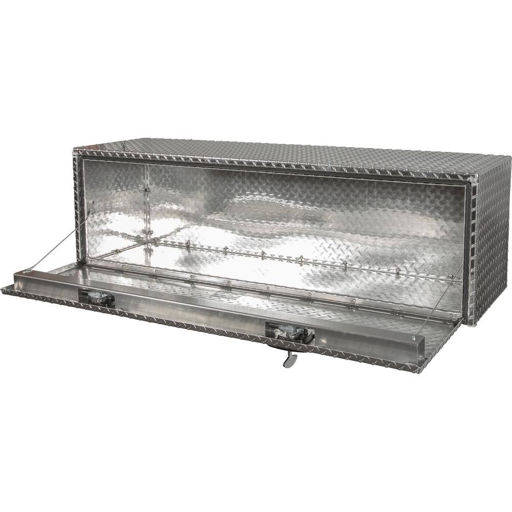 Buyers Products Company 18 in. x 24 in. x 48 in. Diamond Plate Tread Aluminum Underbody Truck Tool Box 1705120