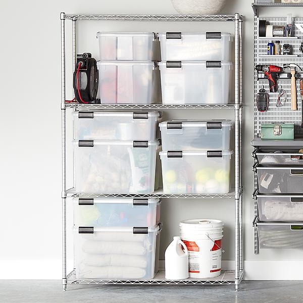 InterMetro Silver 4Shelf Starter Unit