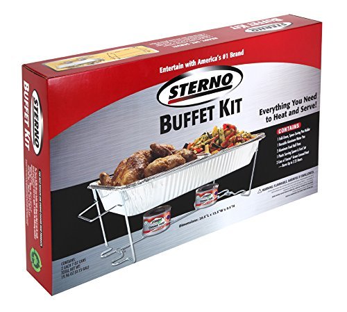 Sterno 70182 Full Size Buffet Kit