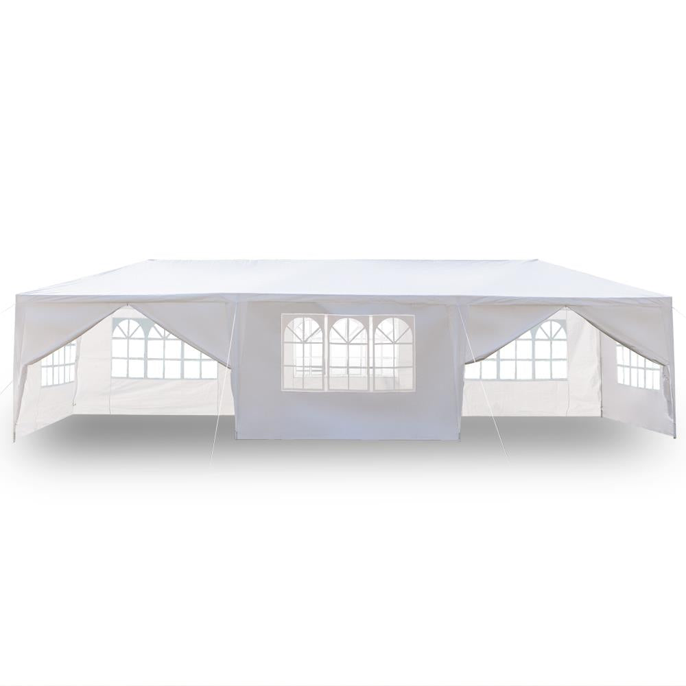 Zimtown 10' x 30' Party Tent Wedding Canopy Gazebo Pavilion w/8 Side Walls