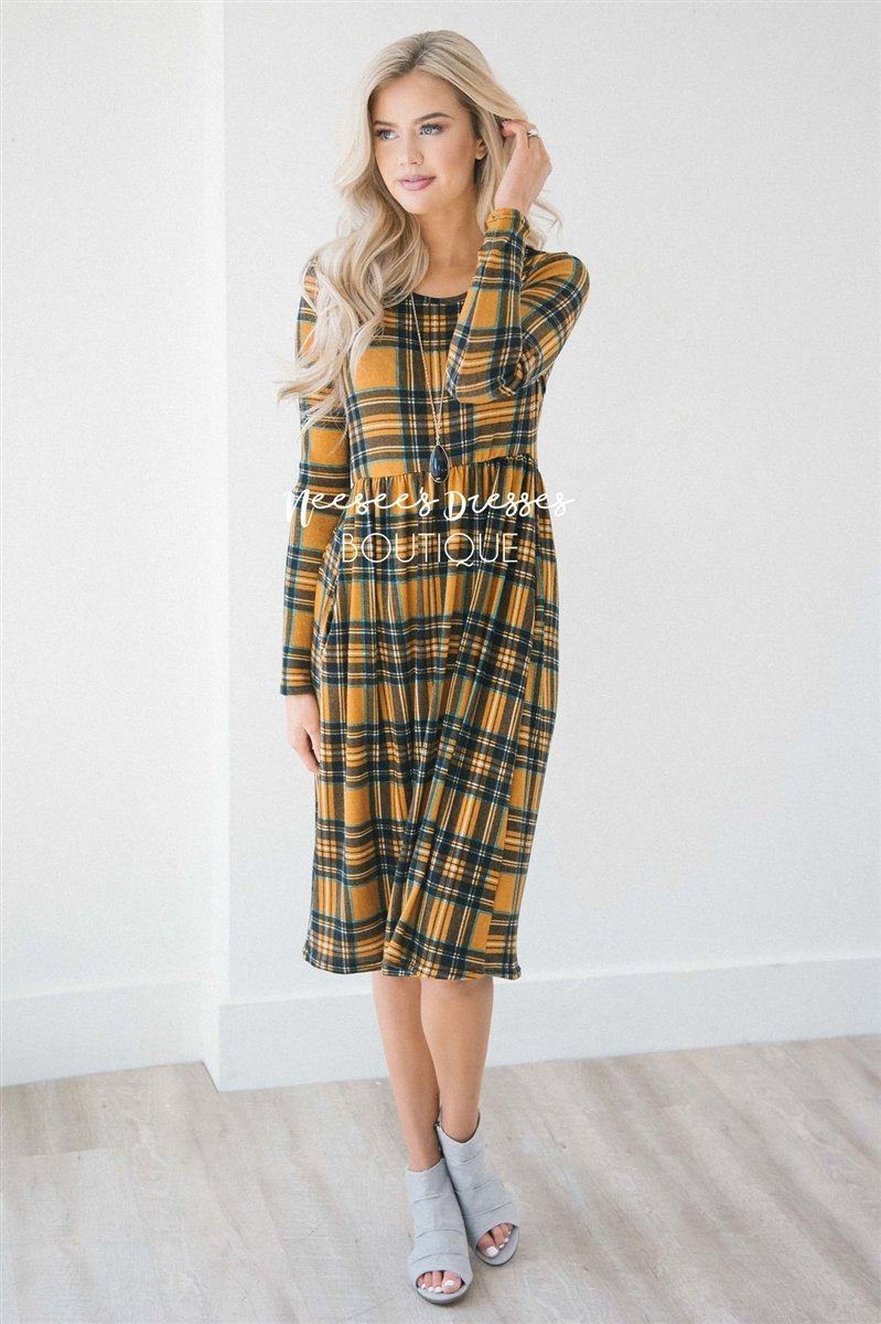 The Nellie Plaid Dress