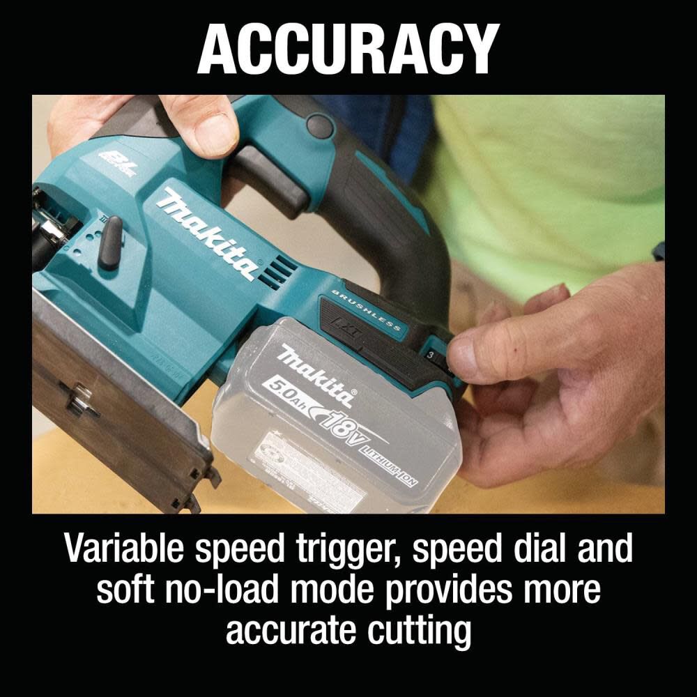 Makita 18V LXT Jig Saw Lithium Ion Brushless Cordless Bare Tool XVJ04Z from Makita