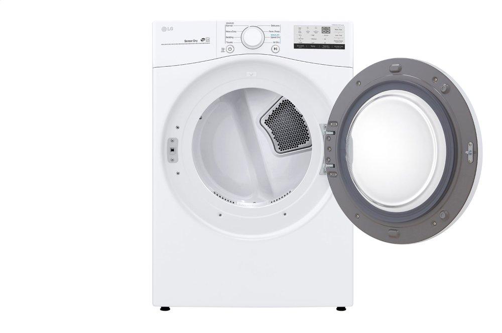 Lg DLE3400W 7.4 Cu. Ft. Ultra Large Capacity Electric Dryer