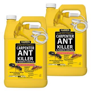 Harris 128 oz. Carpenter Ant Killer and Termite Control Treatment Spray (2-Pack) 2HCAT-128