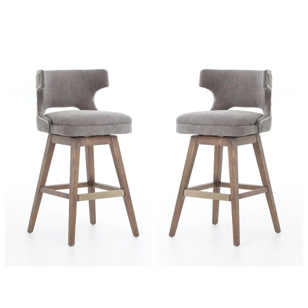 Task Swivel Counter Stool， Set of 2