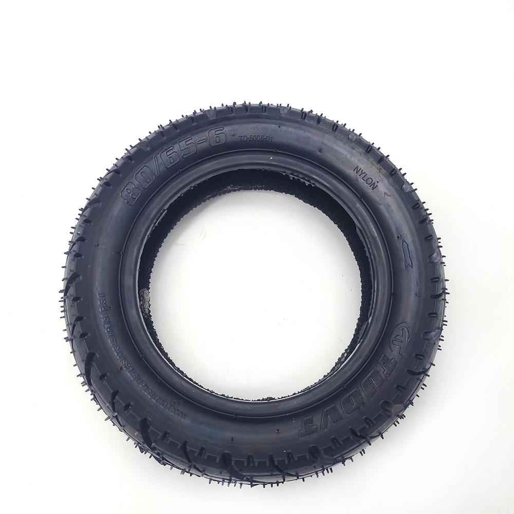 80/65 6 Off Road Thicken Wide Tire For Electric Scooter 10 Inch Tires Hard Wear Resistant 10*3 Tire For Zero 10x Kugoo M4