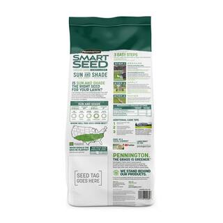 Pennington Smart Seed 7 lbs. Sun and Shade South Grass Seed and Fertilizer 100543723