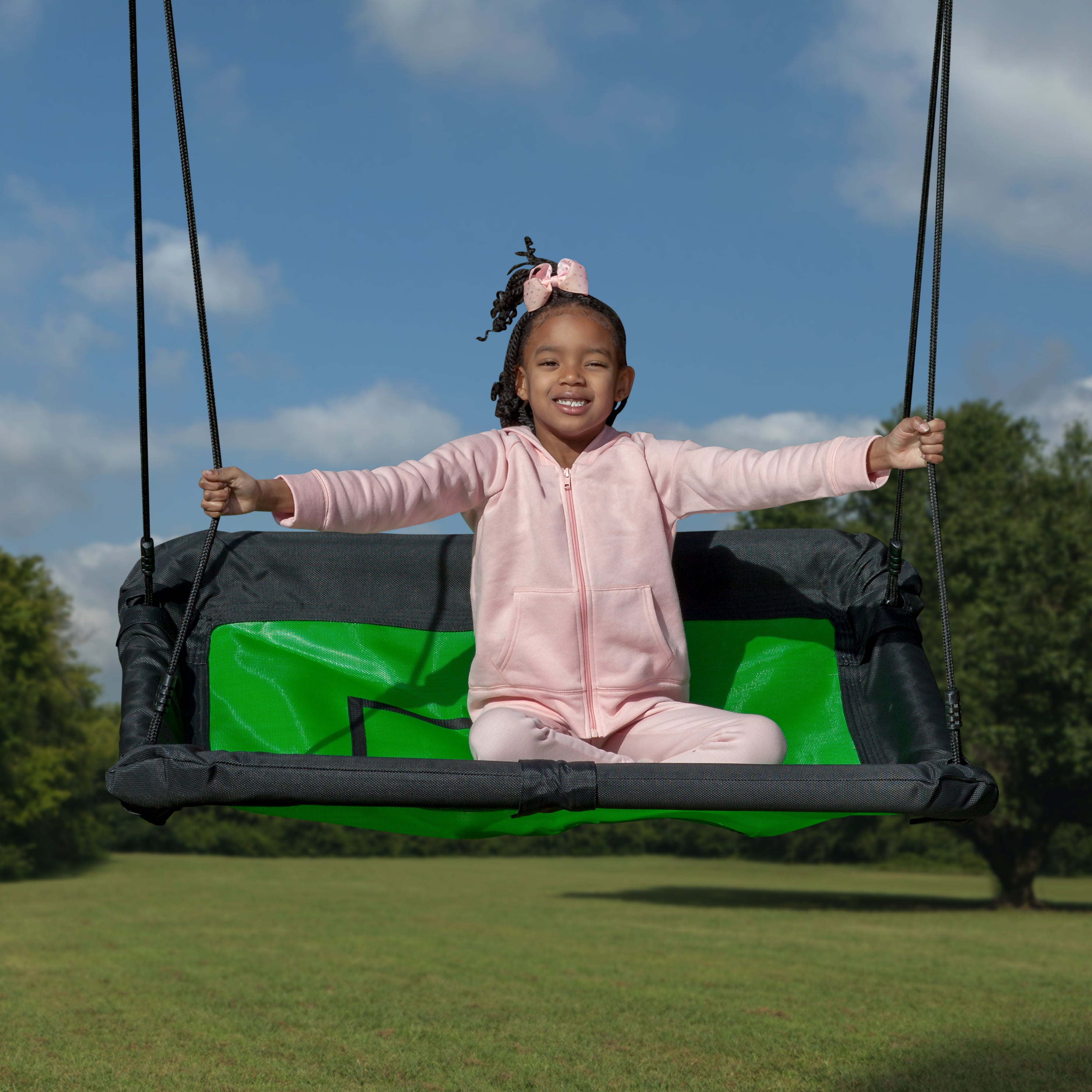 Kids Platform Swing- Green