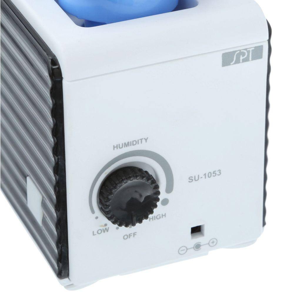 SPT Ultrasonic Cool Mist Personal Humidifier - Black and White SU-1053B