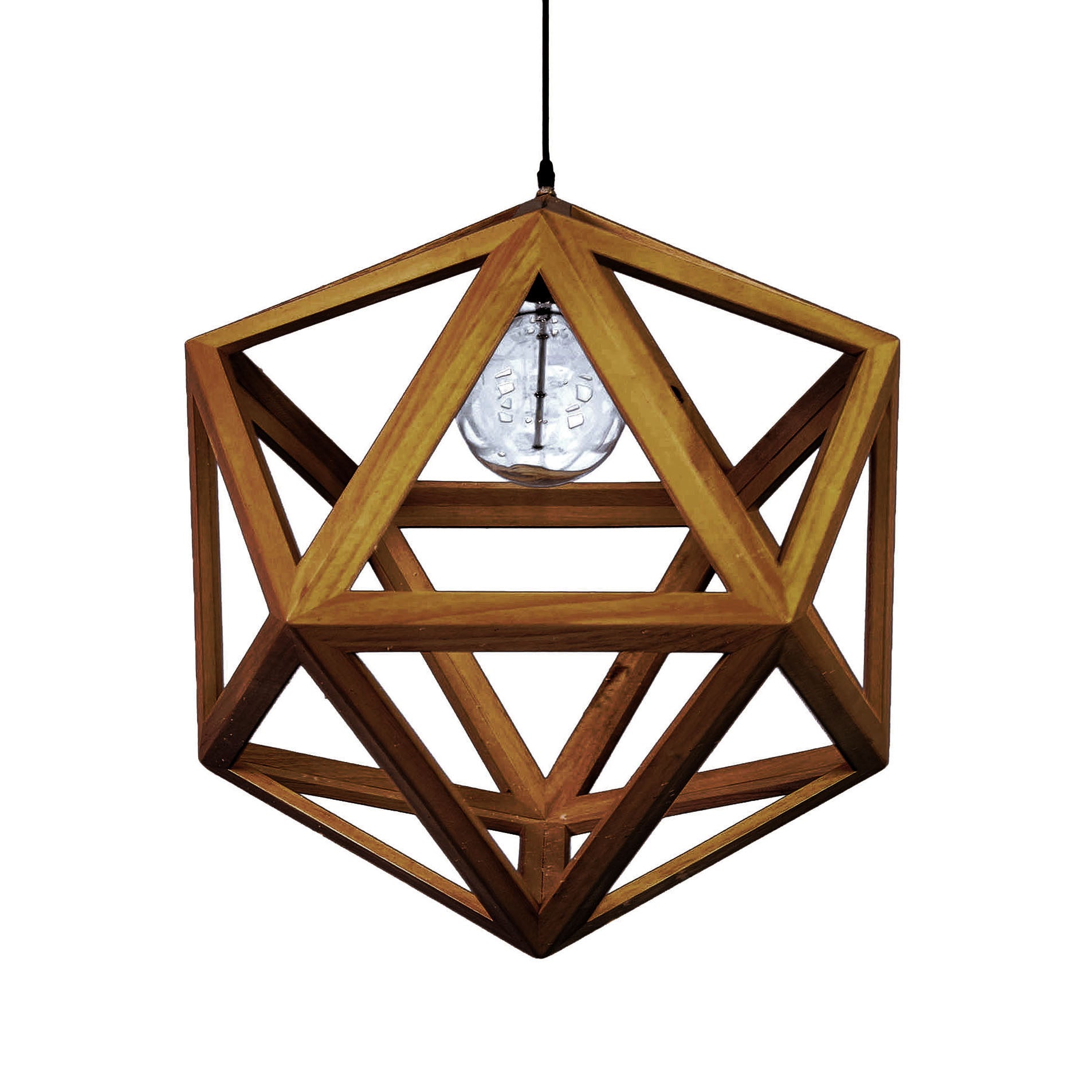 Konstantine Solid Wood Pendant Lamp Bpmt03-W