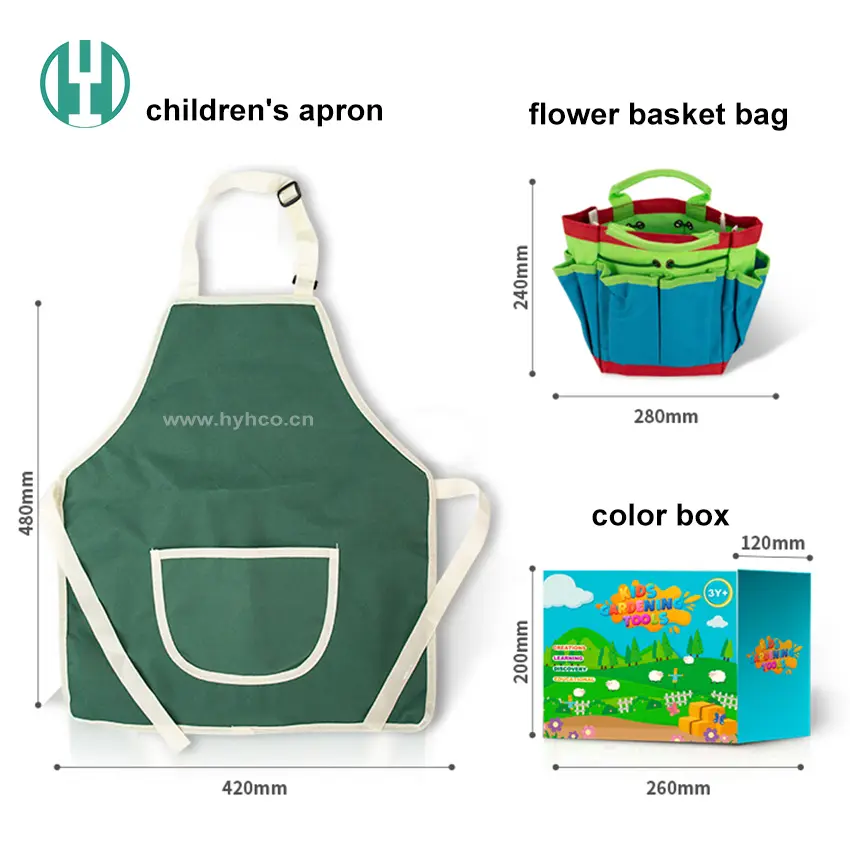 Hyh Stainless Steel Kids Gardening Tool Set 12 Pieces Kids Gardening Tools Garden Hand Tools