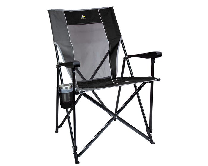 GCI Outdoor Eazy Chair XL， Black - 74510