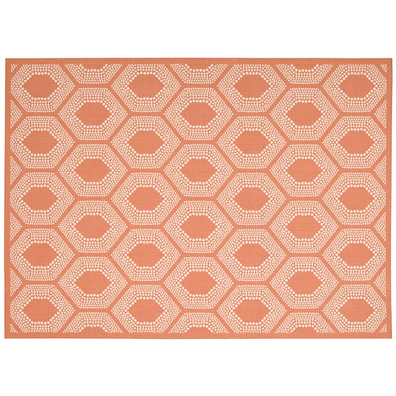 Waverly Sun N' Shade Bubbly Geometric Indoor Outdoor Rug