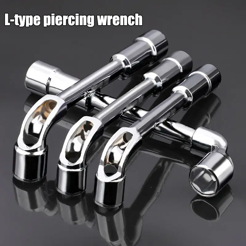 Hardware Tool Perforation Wrench L-Shaped Elbow Socket Wrench 7-Shaped