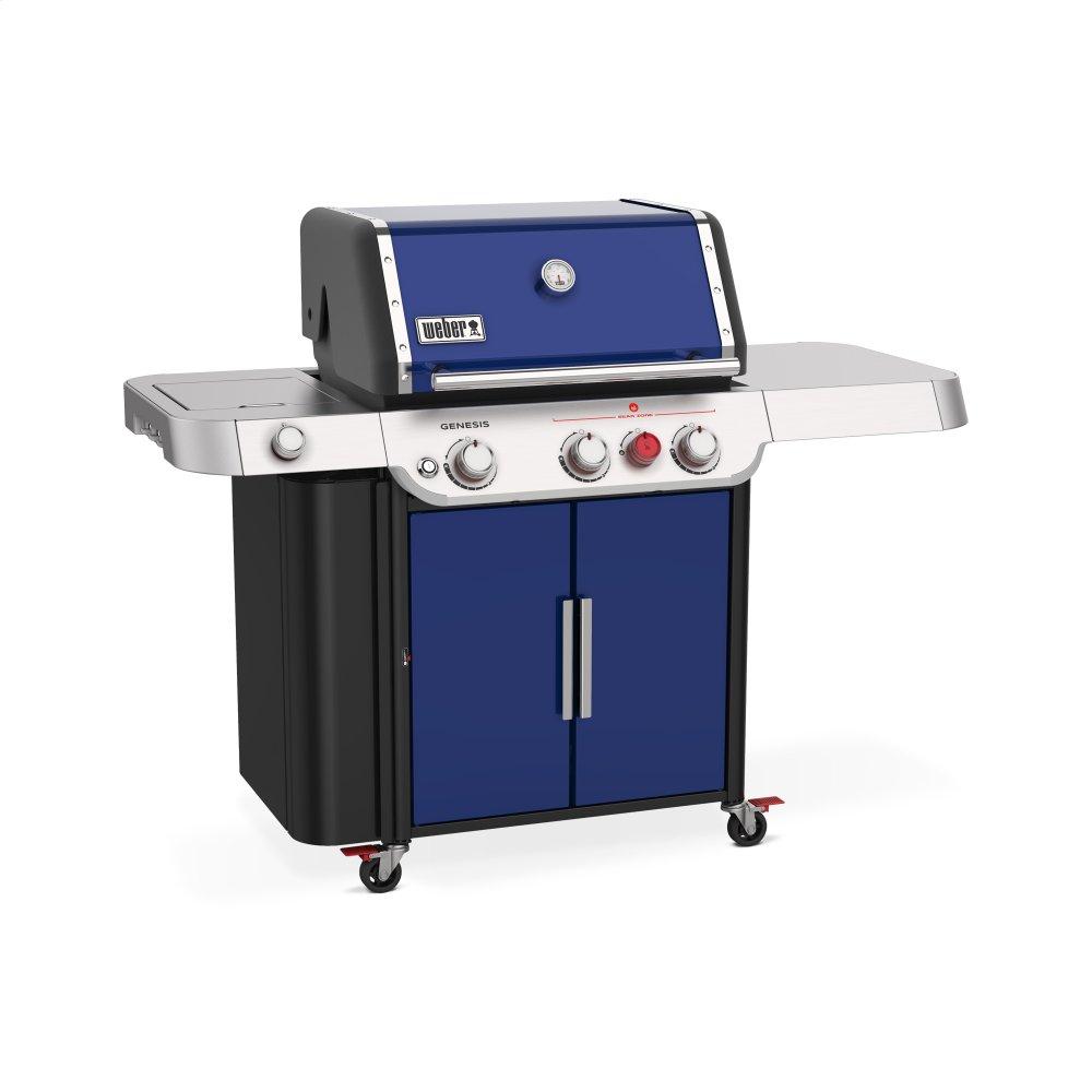 Weber 35480001 Genesis E-335 Gas Grill - Deep Ocean Blue Lp