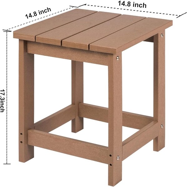 Side Table，Pool Composite Patio Table