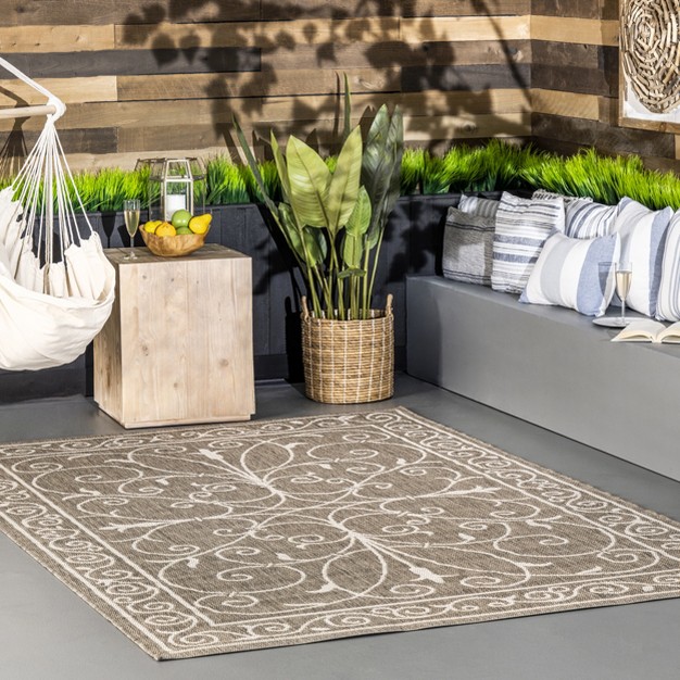 Nuloom Kathleen Traditional Indoor outdoor Area Rug