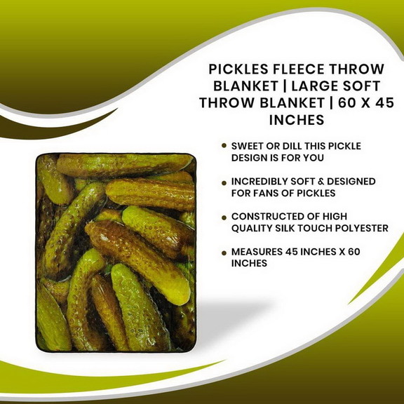 Just Funky JFL SMND BL 30274 C Pickles Fleece Thro...