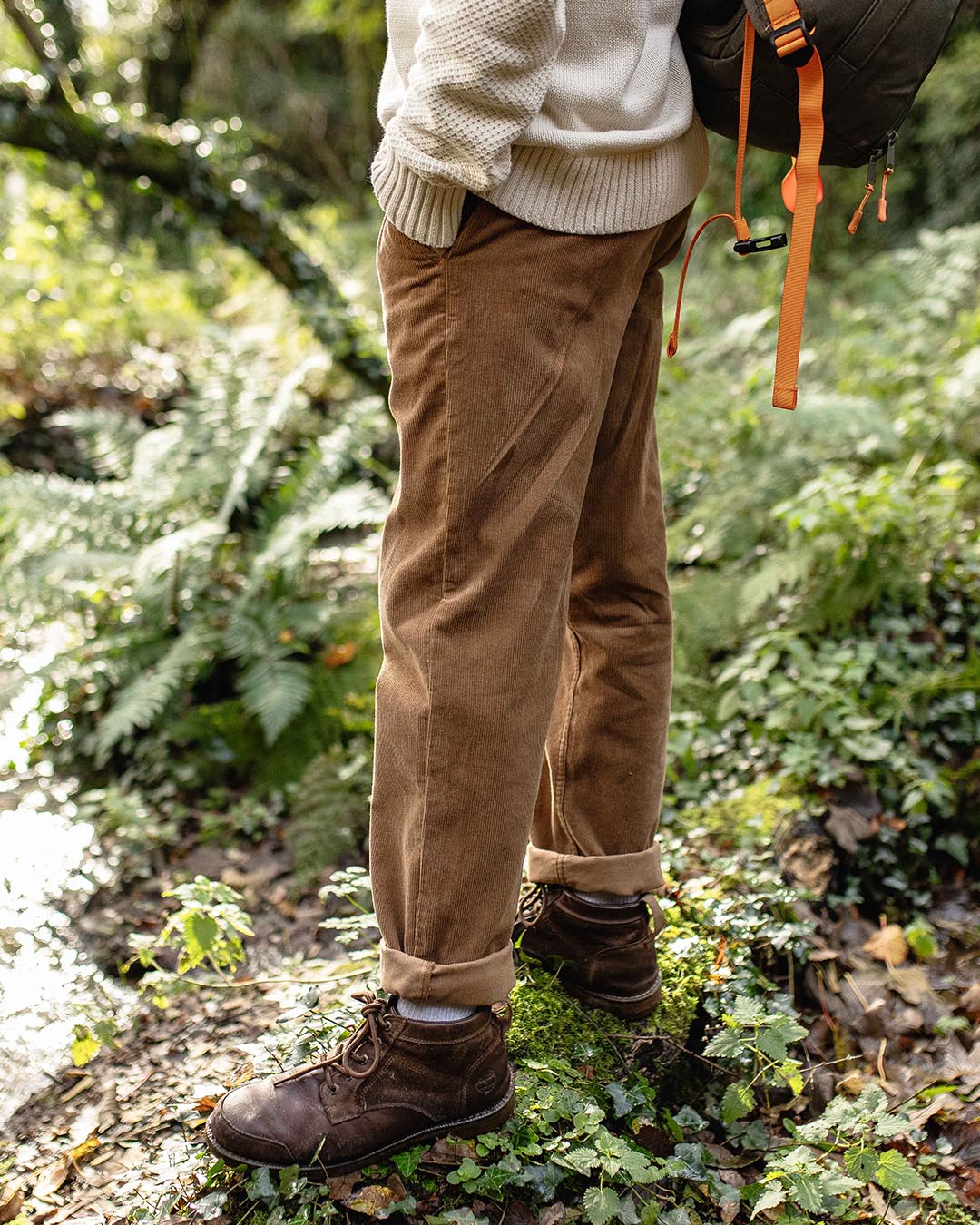 Adventurer Cord Trouser - Coconut