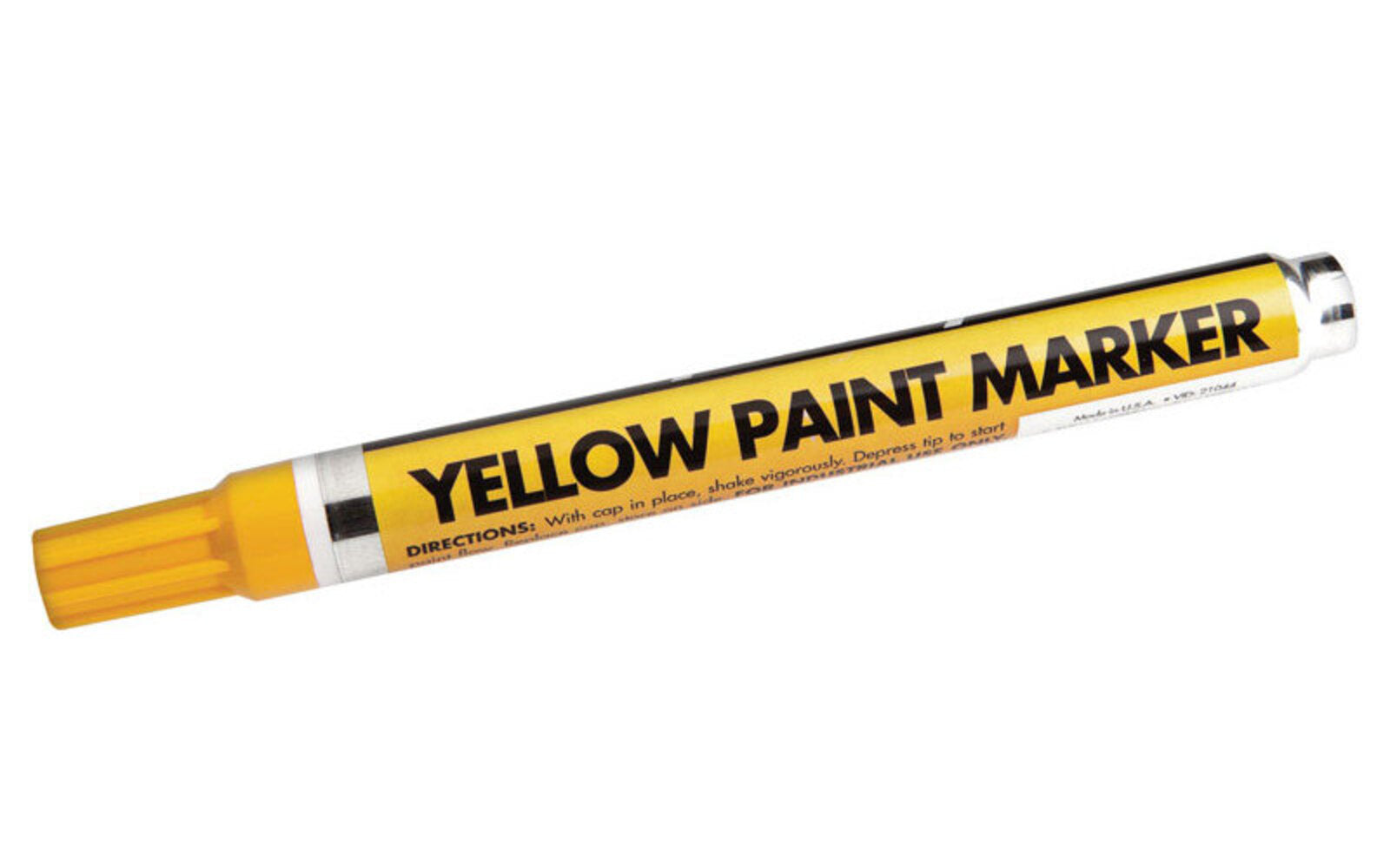 YELLOW PAINT MARKER