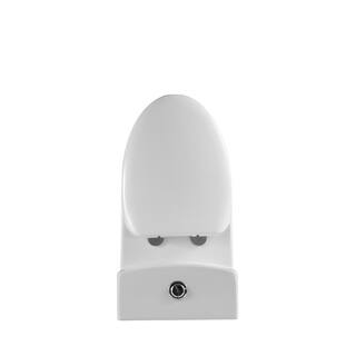 Kingsman Hardware Kingsman Casa Max 1-Piece 1.21.6 GPF Dual Flush Elongated Toilet in White Seat Included CASA-MJ76