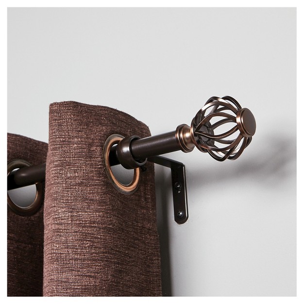 Loft By Umbra Cagio Curtain Rod Oil Rubbed Bronze