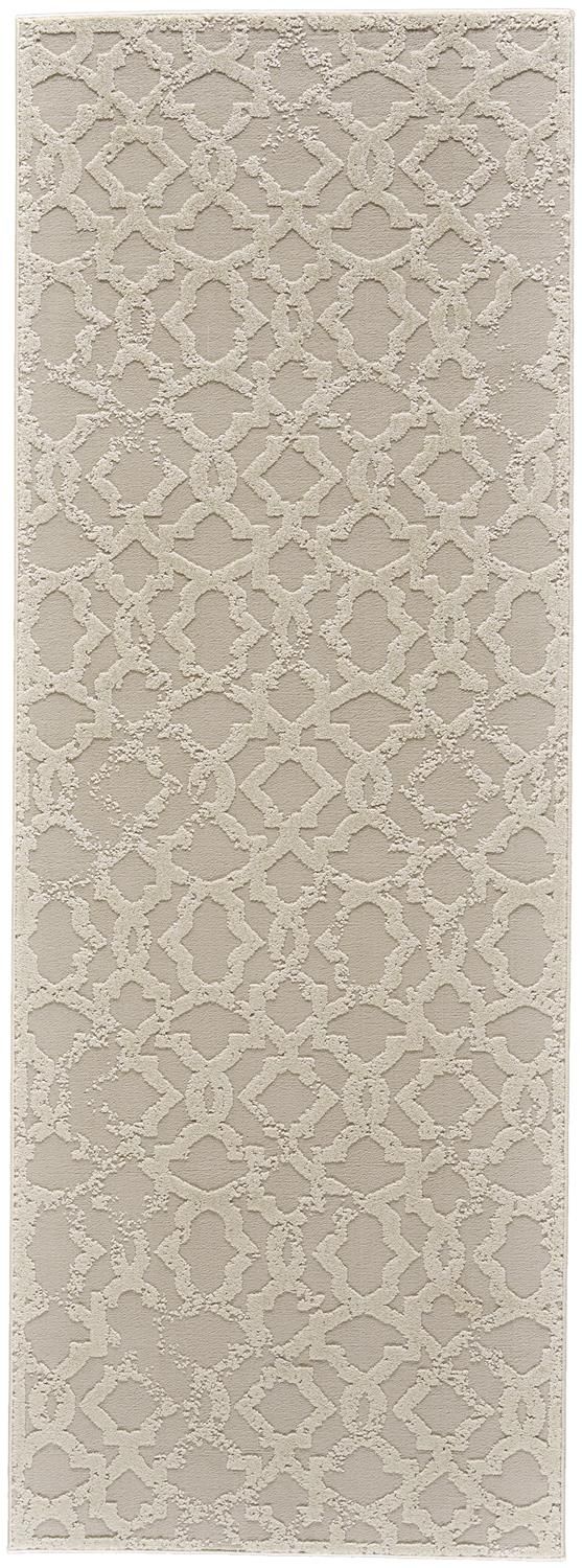 Plaza Ivory and Gold Rug by BD Fine