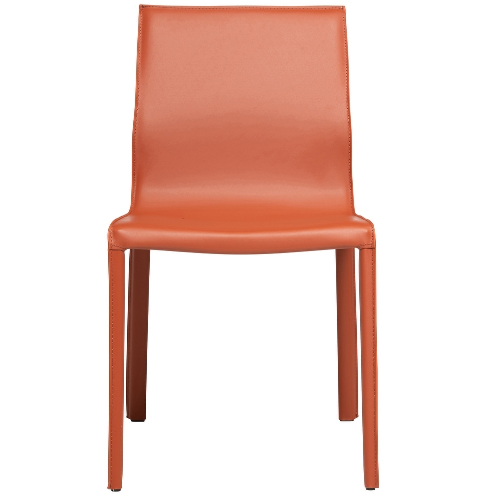 STAN Modern Leather Side Chair