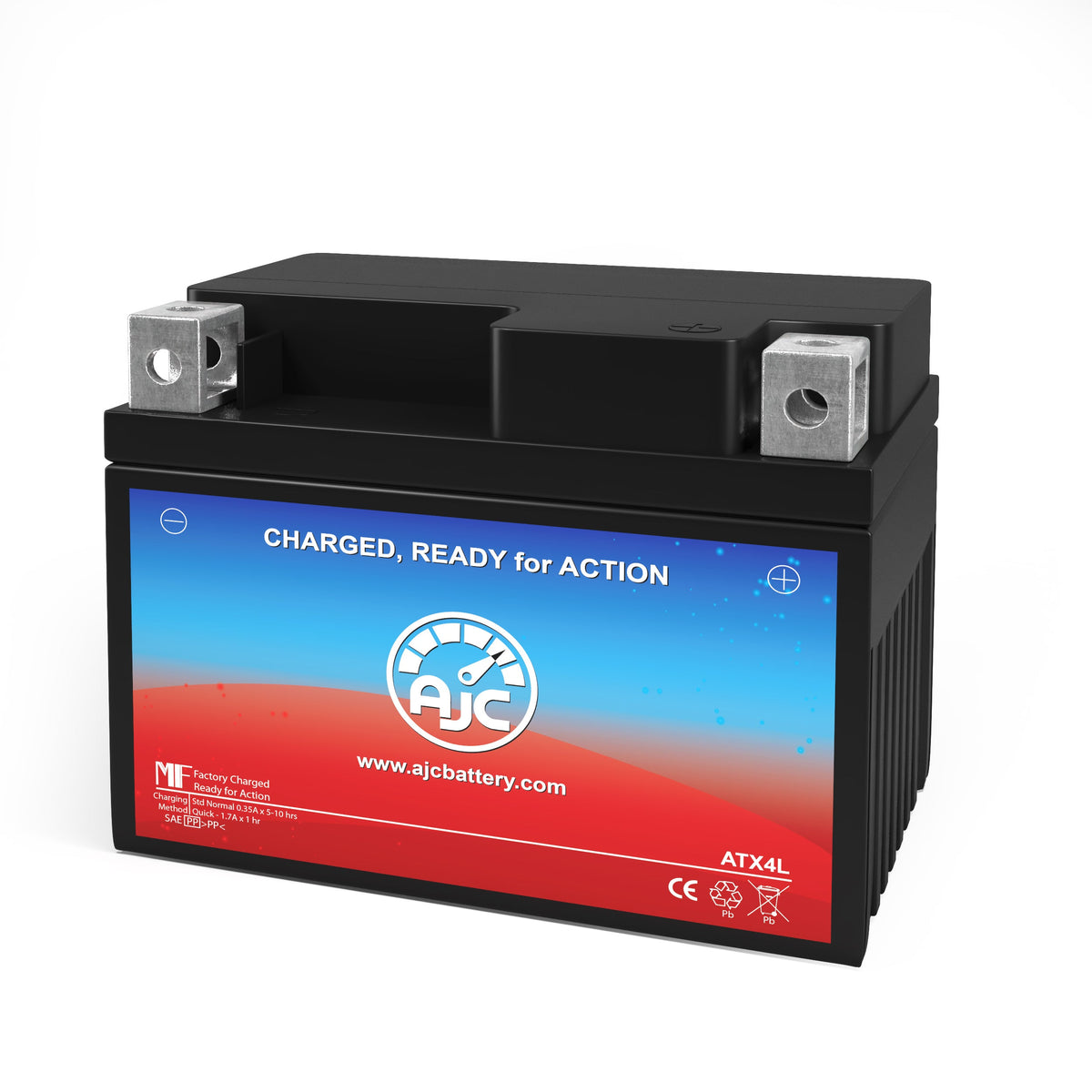 Apex APX4LBS Powersports Replacement Battery BatteryClerkcom Powersports