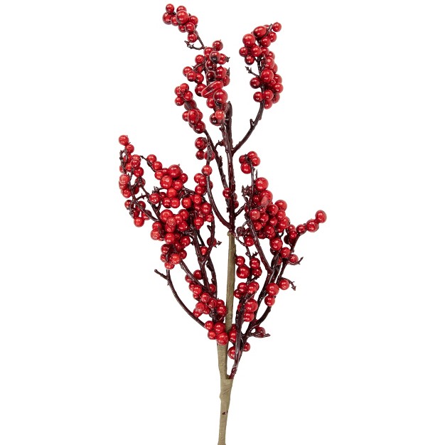 Artificial Red Berry Christmas Spray