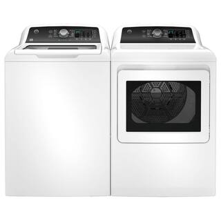 GE 4.5 cu. ft. Water Level Control Top Load Washer in White GTW585BSVWS