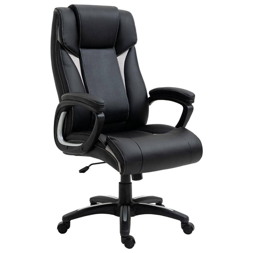 Vinsetto Modern Black Mesh Computer Chair with Back Support 921-249