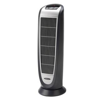 Lasko Tower 23 in. 1500-Watt Electric Ceramic Oscillating Space Heater with Digital Display and Remote Control 5160