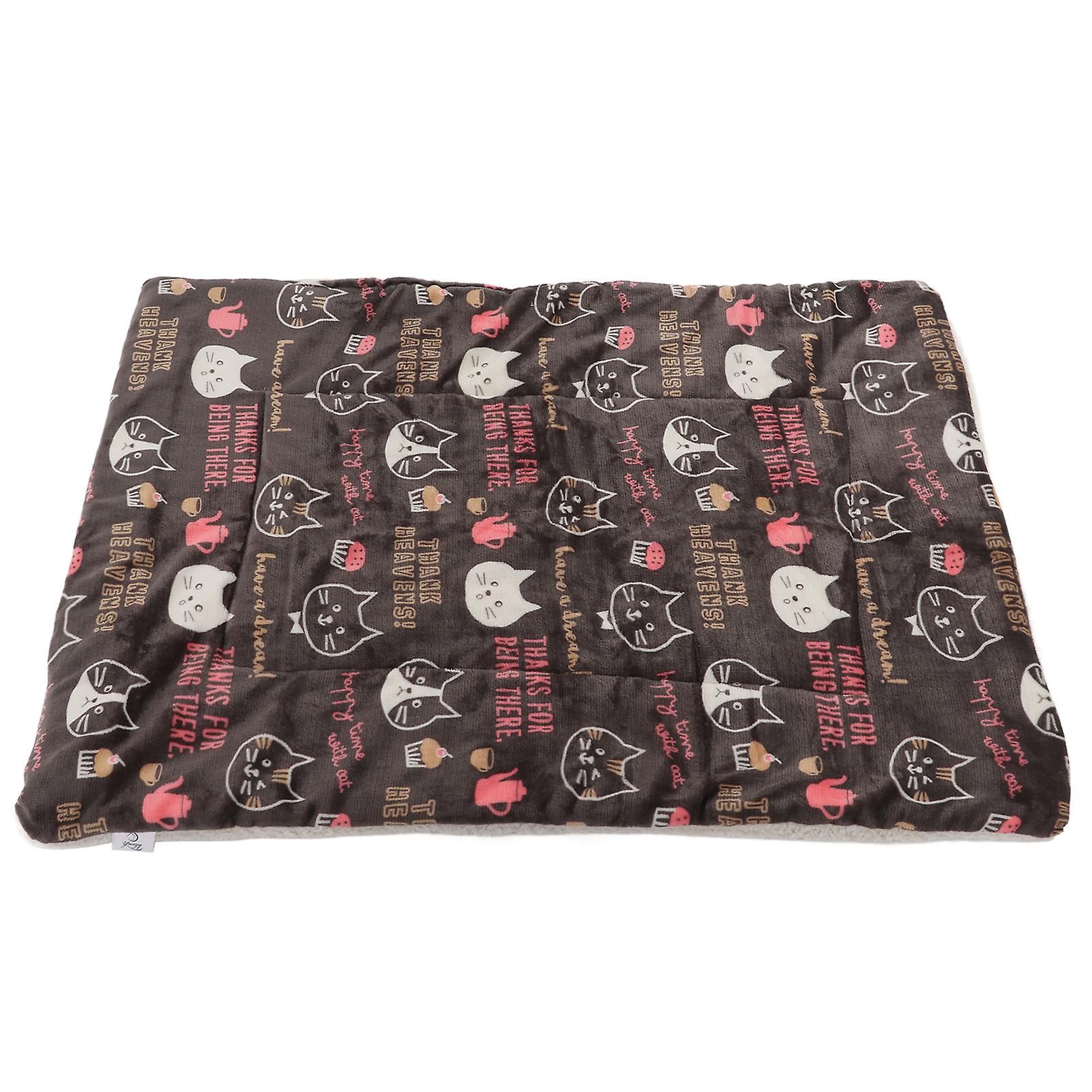 Pet Blanket Flannel Lambswool Soft Warm Cute Pattern Dog Furniture Cover For Puppy Cat100x75cm